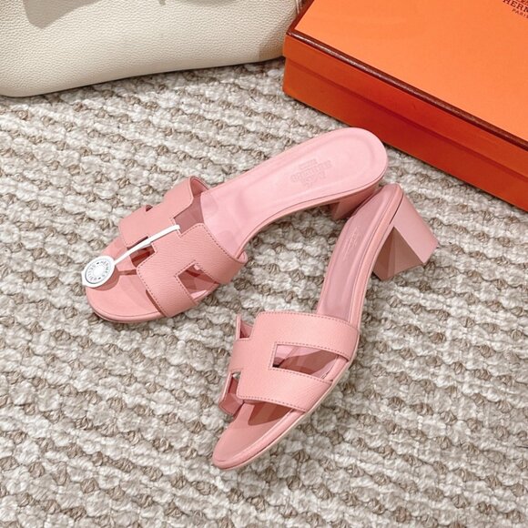 High Brand Inspired Light Pink Sandals – Size 9 - Picture 3 of 5
